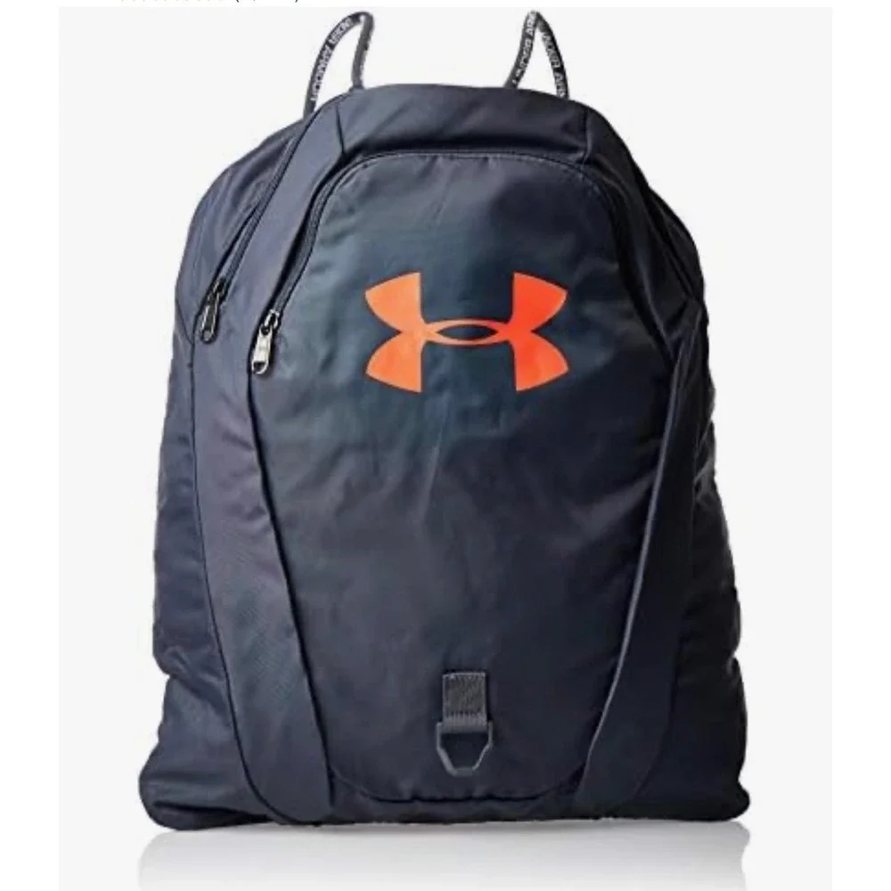 Under Armour Undeniable Sackpack Drawstring Bag Gray Orange 1261954-040